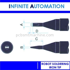 P2D-S P25D-S P3D-S  Fine Tip Soldering Iron Bit With Stainless Steel Cross Structure