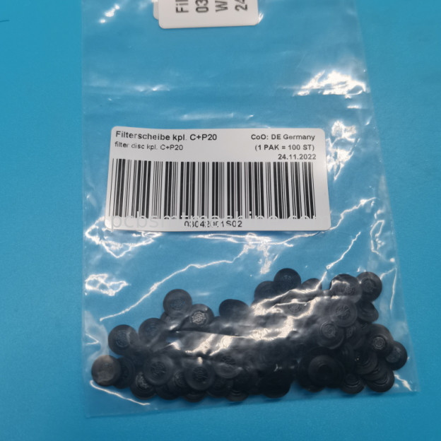 3042001 Cp20p Filter Disk Smt Spare Parts 100 Pcs / Pack