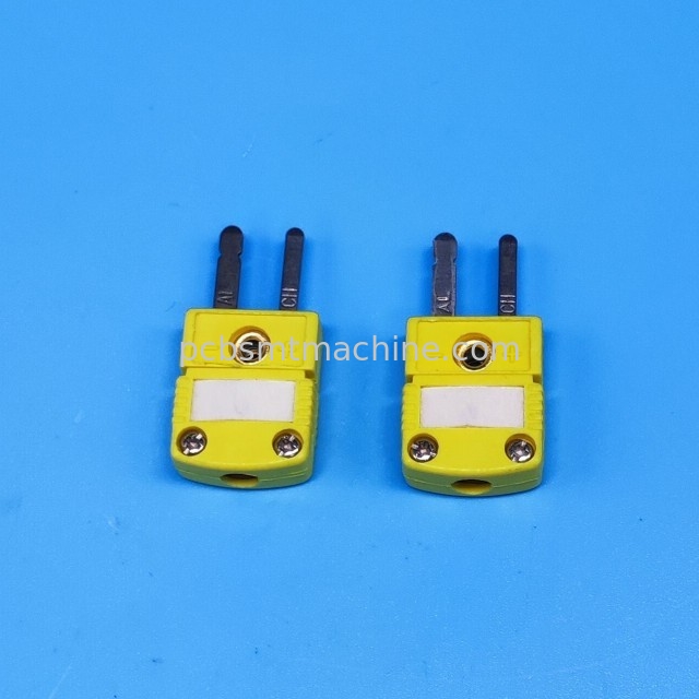 SMT Consumables SMPW-K-M Fiber Glass Filled Nylon K Type Thermocouple Connector