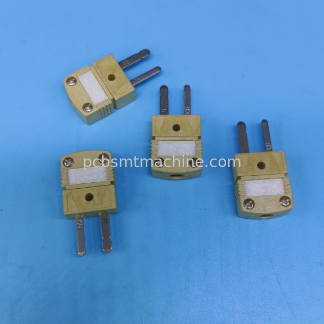 HMPW-K-M Plug K Type Connector, Liquid Crystal Polymer material, 29 ~ 260°C (-20 ~ 500°F)
