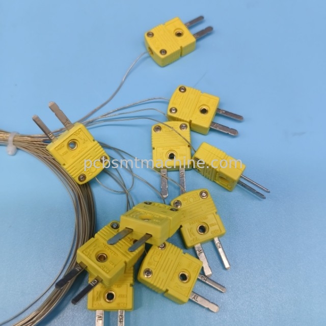 SMT Consumables SMPW-K-M Fiber Glass Filled Nylon K Type Thermocouple Connector