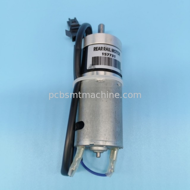 Front Rail Motor And Loom Assembly SMT Spare Parts Stencil Printer Motor 157731
