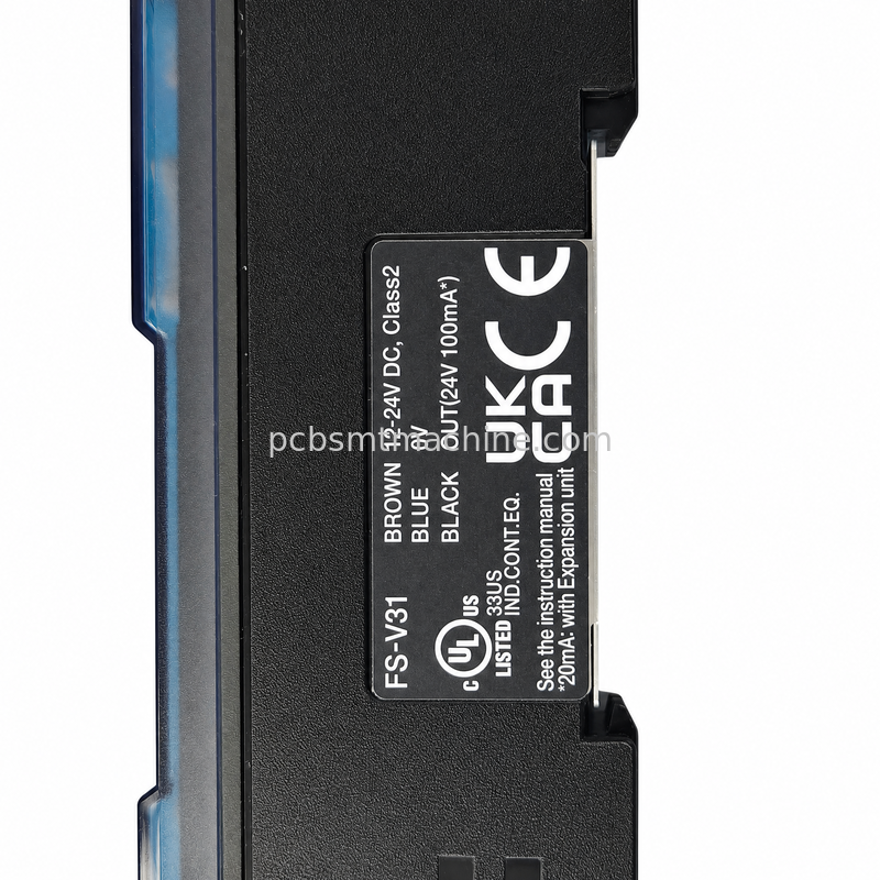 Keyence FS-V31 Digital Fiber Optic Amplifier | 33μs High-Speed NPN Industrial Fiber Sensor for SMT PCB Assembly