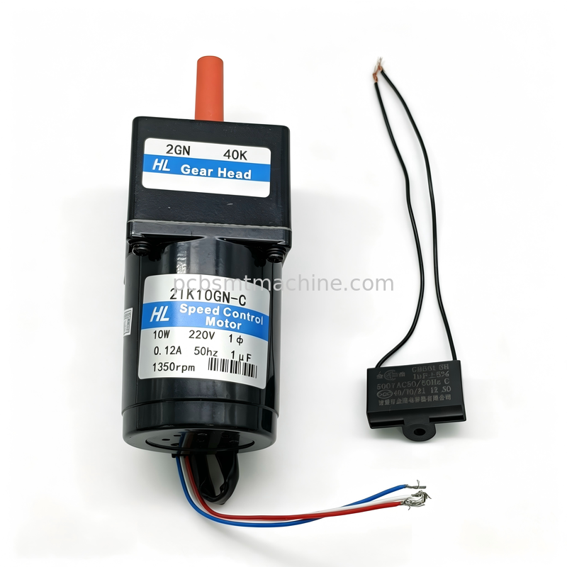 21K10GN Sony Mounter Cutter Brush Motor with 10W Single-Phase AC and Dual Compatible 110V/220V in Sealed Dustproof Housing