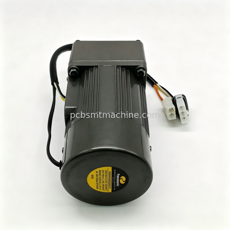 Panasonic M8GB3B22 Geared Motor with 3:1 Parallel Shaft and 25W Rated Power for Plug-and-Play Installation in Nachime SMT Printers