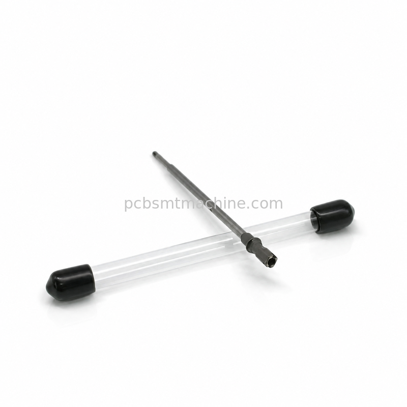 High-strength wear-resistant alloy steel Nozzle Shaft with precision vacuum channel for Fuji NXT H24 H24S placement head