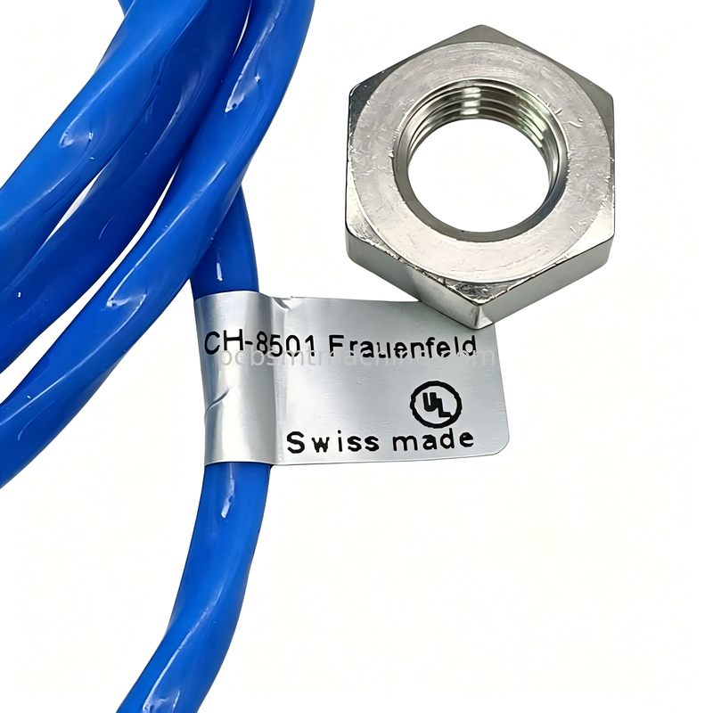 Baumer IFRM08P3707 M8 Flush Mount Inductive Proximity Sensor with PNP NO Output and Stainless Steel IP67 Housing