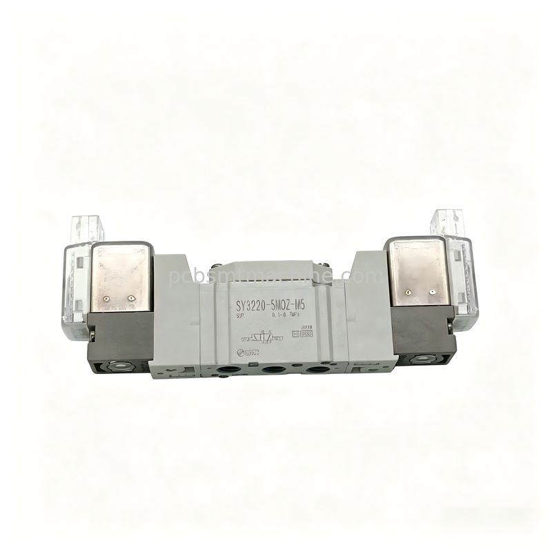 SY3220-5MOZ-M5 5-Port Double Solenoid Valve DC24V with M5×0.8 Thread for Fuji NXT Pick-and-Place Machine
