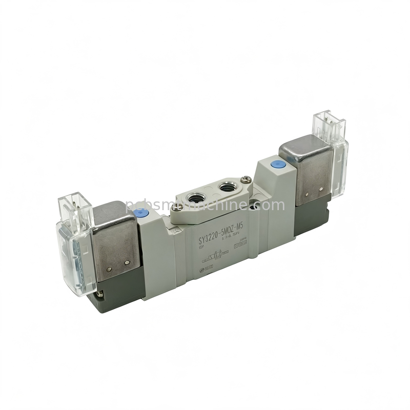 SY3220-5MOZ-M5 5-Port Double Solenoid Valve DC24V with M5×0.8 Thread for Fuji NXT Pick-and-Place Machine
