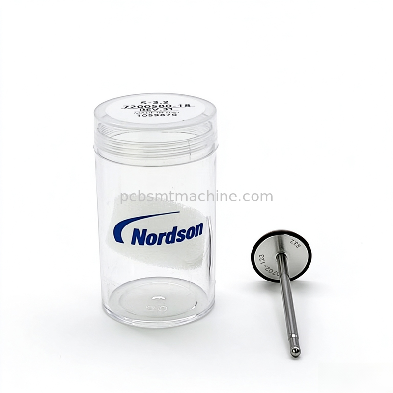 7200580-18 Needle Assembly S-3.2 with 3.20mm Tungsten Carbide Tip and High-Precision Stainless Steel Shaft for Nordson Asymtek DJ-9000 Jet Valve