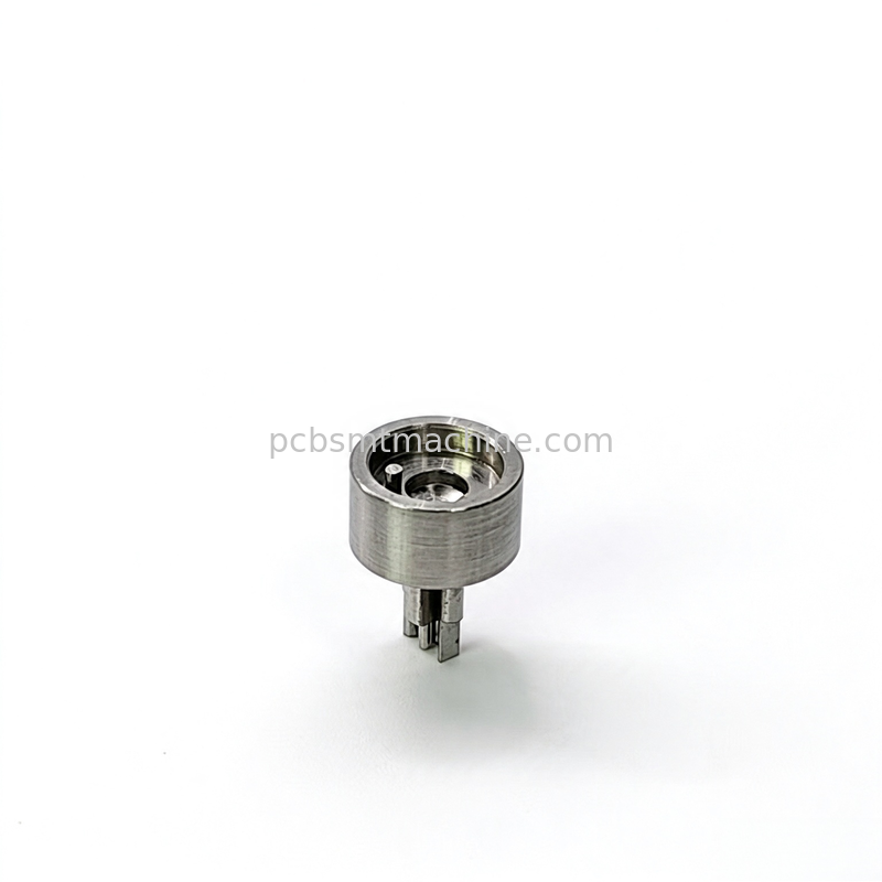 Double Hole Double Stem Dispensing Nozzle with 0.8 mm Hole Pitch and Φ0.7 mm / Φ0.4 mm Orifice for Panasonic HDF Glue Nozzle SMT Dispensing