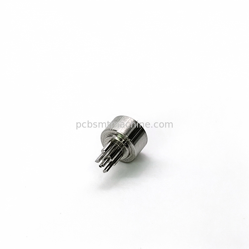 Double Hole Double Stem Dispensing Nozzle with 0.8 mm Hole Pitch and Φ0.7 mm / Φ0.4 mm Orifice for Panasonic HDF Glue Nozzle SMT Dispensing