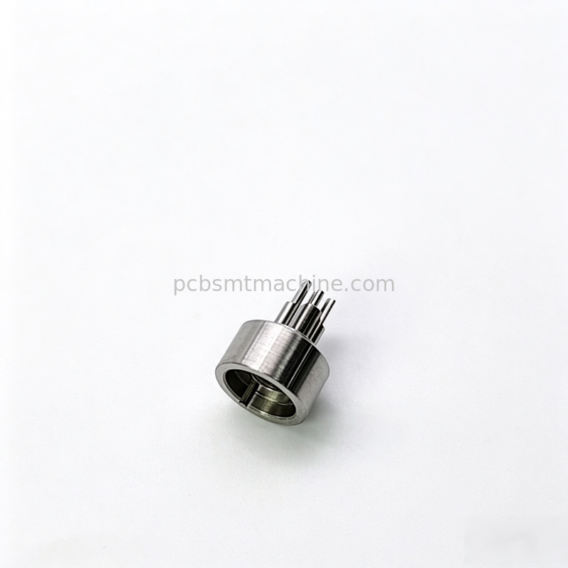 Double Hole Double Stem Dispensing Nozzle with 0.8 mm Hole Pitch and Φ0.7 mm / Φ0.4 mm Orifice for Panasonic HDF Glue Nozzle SMT Dispensing