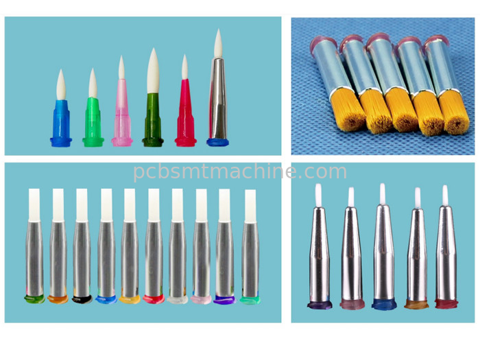 Good Quality Anti-Static And Non-Shedding White Bristles And Yellow Bristles Glue Dispensing Needles