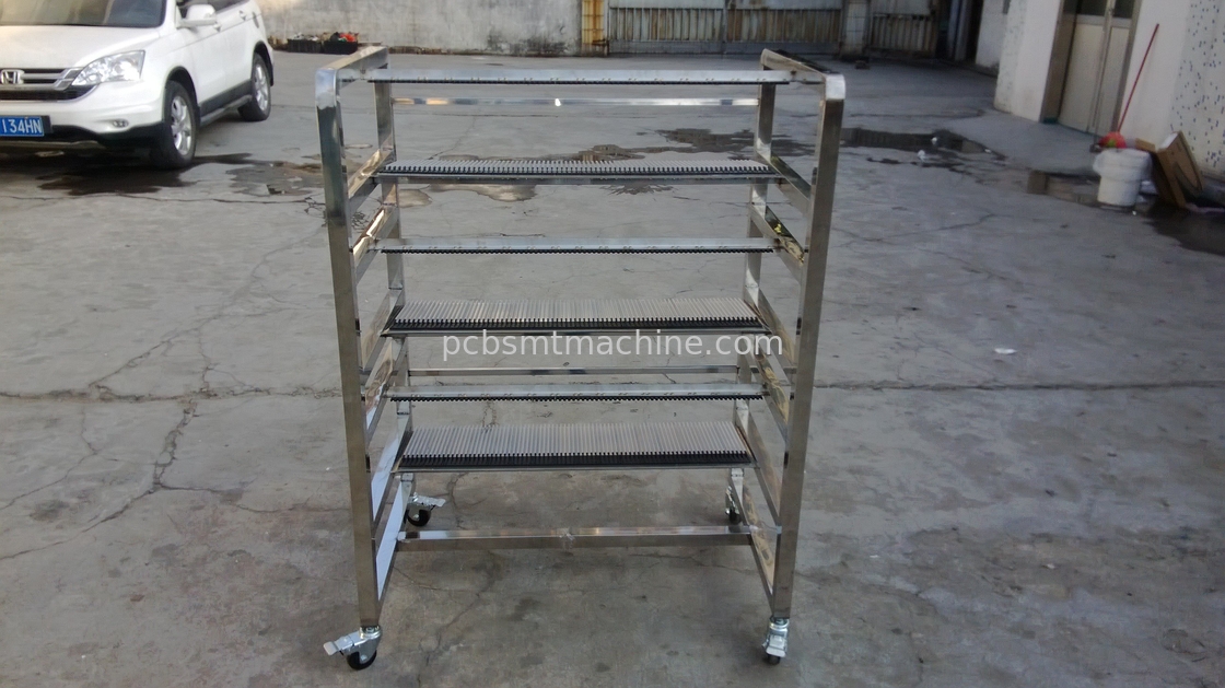Durable L600*W700*H1180MM Stainless Steel Siemens X SERIES Feeder Cart designed with 2 layers and 40 slots