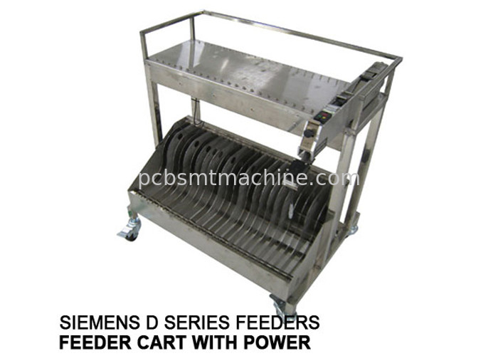 Heavy-duty single layer Siemens D SERIES WITH POWER Feeder Cart for Siemens D Series Component Feeder Units