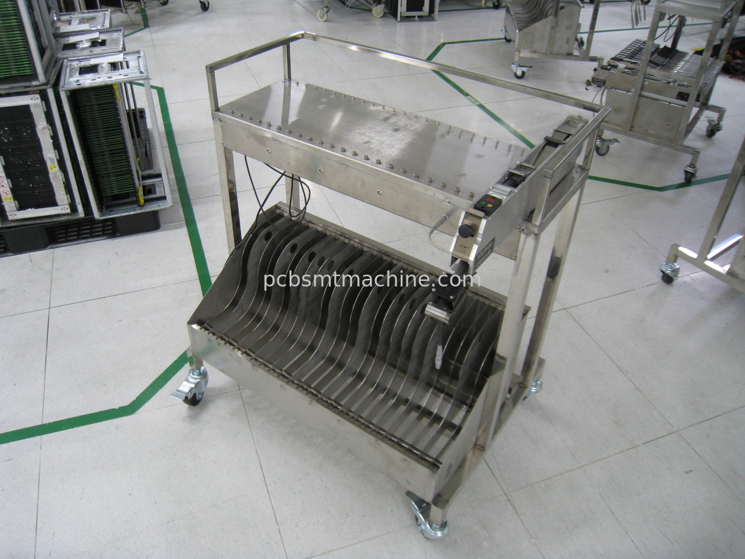 Heavy-duty single layer Siemens D SERIES WITH POWER Feeder Cart for Siemens D Series Component Feeder Units