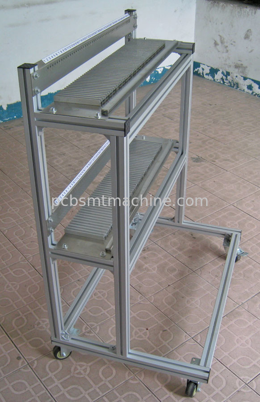 Durable (2) two layers, 50 feeder slots Samsung SM SERIES with BOX Feeder Cart for Samsung Component Feeder Units
