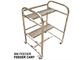 Heavy-duty Stainless Steel PANASONIC BM Feeder Cart without Reel Holder, 2 layers and 30 feeder slots, L870*W700*H1100MM