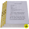 Clear ESD Document Protector Sleeves With 11 Holes