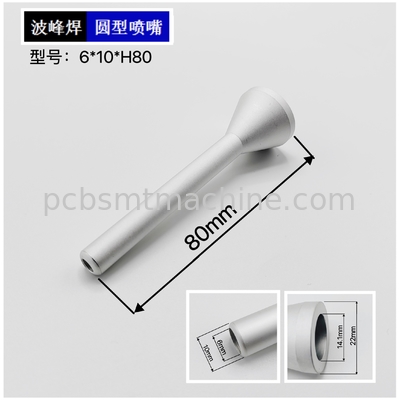 Improve Efficiency 6-10-H80 Selective Soldering Nozzle For PCB Assembly