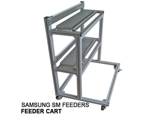 Durable (2) two layers, 50 feeder slots Samsung SM SERIES with BOX Feeder Cart for Samsung Component Feeder Units