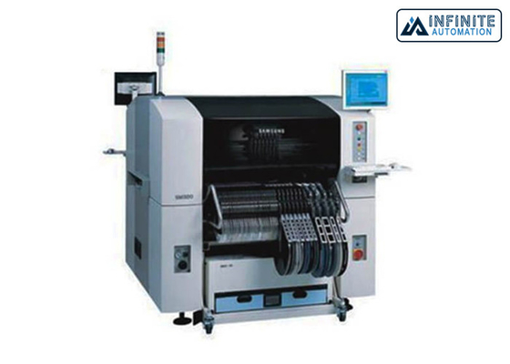 Samsung SM320 PCB SMT Machine With 18500CPH Optimum Speed